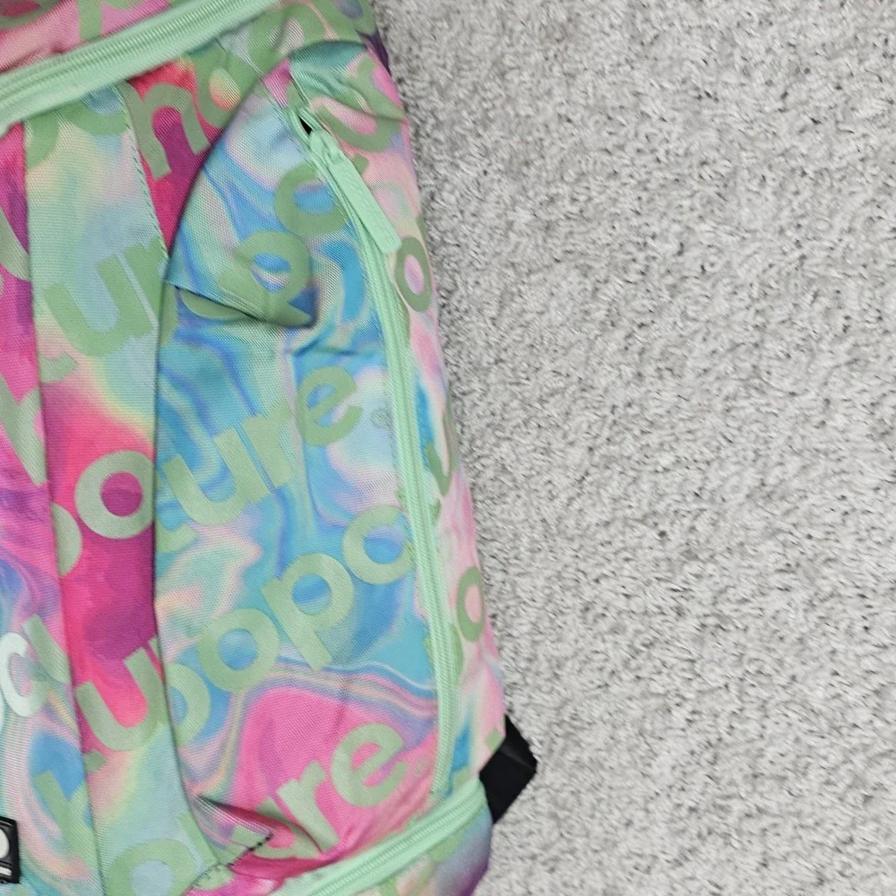 Hoop Culture Backpack Fresh Culture  Basketball Tye Dye All Over Print Blue Pink